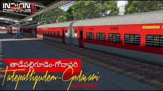 Tadepalligudem - Godavari the Train Journey in Indian Train Driving 3D &bull; ITD3D (Android Game)