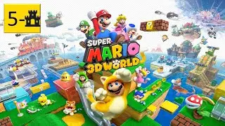 Super Mario 3D World Part 39 World 5 - King Ka-Thunk's Castle