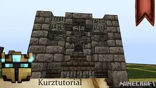 Minecraft | Kurztutorial | Rüstungständer zwischen 2 Blöcken platzieren