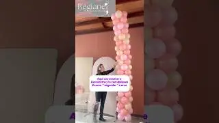 Passo a passo arco de bal&otilde;es #baloes #arcobaleno #ballons #passoapasso #arcodebaloes