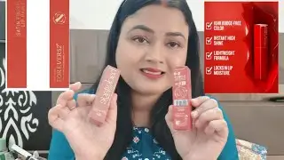 Delly Life Forevere52 Backstage Satin Finish Lippaint || Review & Demo || @shaliniaryan35 