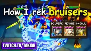 Bolverk Jeanne Skogul?! Stomp Bruisers in G3 Guild Siege! - Takish Twitch Stream