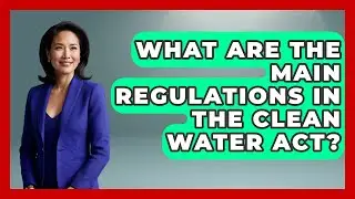 What Are The Main Regulations In The Clean Water Act? - The Right Politics