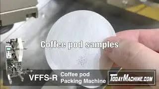 Filter Coffee Pod Shape Tea Powder Filling Sealing Packaging Machine