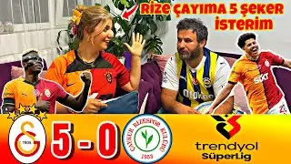 BIYIK FAMİLY GERİ DÖNDÜ!! GALATASARAY 5-0 ÇAYKUR RİZESPOR MAÇINA TEPKİ