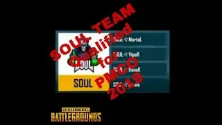 QUALIFIED TEAMS FOR PMCO 2019.   #PUBG MOBILE...... #INDIA