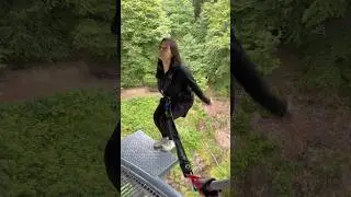 This is how NOT to #bungeejump #highlandfling #adrenaline #scotlandtravel #shorts