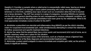 Animal Health Technician Certification Free Practice Test video