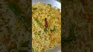 Pulihora Recipe | Tamarind Rice | South Indian Tangy Rice Dish #shorts