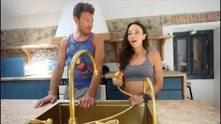 we turned on the water... and THIS happened!