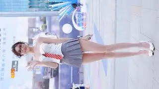 4K 레이싱모델 직캠 AUTO SHANGHAI 2025 上海车展 小雪花 3