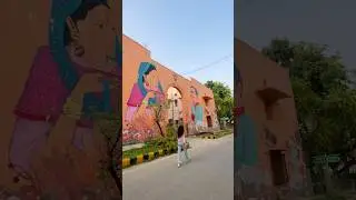 Lodhi Art District | New Delhi | Maya Sharma #travelvlogs #delhivlogs #shorts