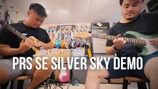 PRS SE Silver Sky Demo (Neo-Soul/ R&B Jam)