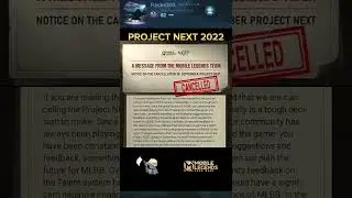 September 2022 Project Next | CANCELLED