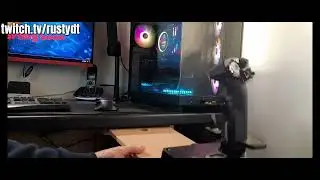 Logitech X56 HOTAS DIY desk mount