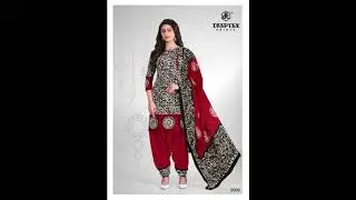 Deeptex Batik Plus Vol 9 Batik Cotton Printed Suit Wholesaler || Deeptex Latest Catalog Online
