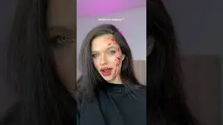Halloween makeup idea🕸️ #halloweenmakeup #halloweenmakeupideas #halloween #halloweenmakeuptutorial