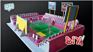 Badminton ground Model full Tutorial | Badminton ground Project
