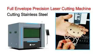 Full Envelope Precision Laser Cutting Machine Cutting 1mm stainless steel