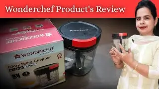 Review of Wonderchef Product | Vegetables & Fruits Choppper | Glory String Chopper