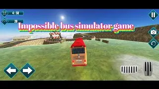 Impossible bus simulator tracks driving game play #bussimulator #business #impossible