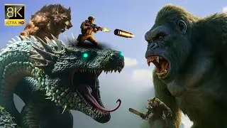 King Kong vs Giant Serpent, Werewolf, Leopard Man, Boar Man & Elephant Monster &ndash; Epic Battle 2025