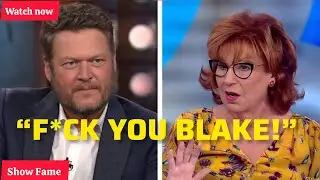 Blake Shelton Kicked Off The View After Explosive Clash With Joy Behar | Shocking On-Air Moment