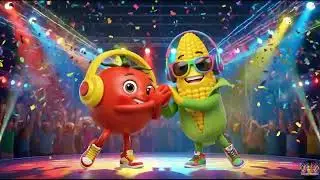 🎨 La Chanson des Couleurs – Super Veggie Band 🌈