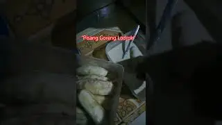 Hujan 12 enaknya makan pisang goreng, pisang goreng nya pisang goreng Lodrok, gorengan org Medan nih