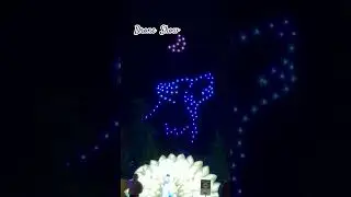 Drone light show #coloradosprings #shorts #droneshow #dronelightshow #safarizoo #colorado #drone
