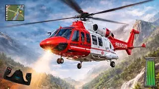 Helicopter Rescue Mission 🚁 | Real Pilot Simulator Gameplay