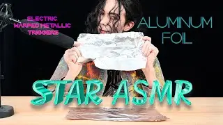 Stimulating ASMR | Aluminum Foil Sounds | STAR ASMR | Michael Jackson Lookalike