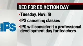 IPS cancels classes for 'Red for Ed Action Day'