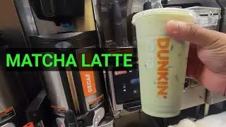 The Ultimate Matcha Latte Recipe !Dunkin Donuts Matcha Latte