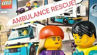 🚑 LEGO CITY AMBULANCE RESCUE 2025 🚑Скорая помощь спешит на вызов!