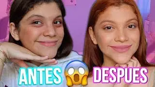 MI PRIMER TUTORIAL DE MAQUILLAJE!!😱| ESTA VEZ NO SALI GOLPEADA!! | Karla Valentina
