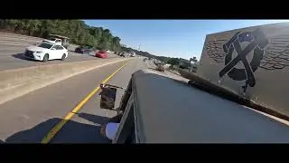 A ride along to LA Fitness GYM in a M1045A2 HMMWV