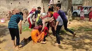 Happy Holi 2 #holivlogs #holi #rajsthani