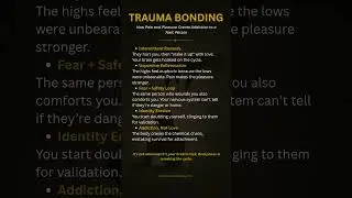 Trauma Bonding: The Psychology of Being Addicted to Toxic Love