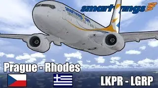 Prepar3D | Smartwings Boeing 737-800 | Prague - Rhodes