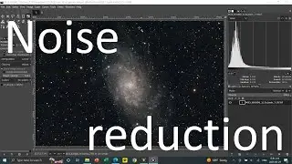 Noise reduction for Astrophotography with Gimp and G'MIC-Qt