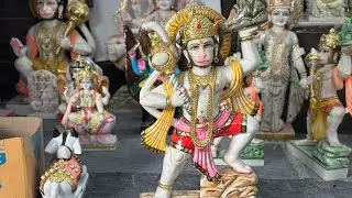 Hanuman ji ki pathar ki murti || marble Hanuman murti || bajrangbali murti marble || Hanuman statue