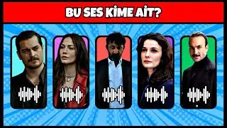 SES BULMACA🎤  Eşref Rüya Dizisi Oyuncuları Seslerinden Tahmin Et 💥 Eşref Rüya Dizi- Ses Bulmaca