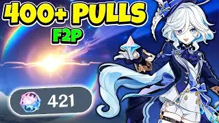 I Spent 400+ Wishes F2P For Furina...