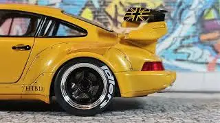 1/18 RWB Porsche 911Hibiki. Made by Solido.
