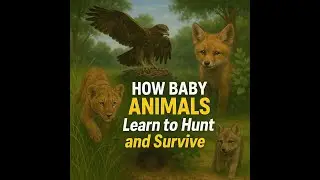 How Baby Animals Learn to Hunt and Survive