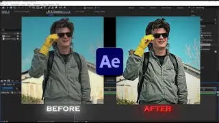 Как выполнить цветокоррекцию в разрешении 4K в After Effects | Руководство для начинающих