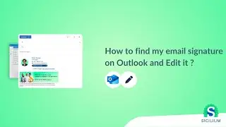 How to get my email signature on Outlook and edit it easily ?
