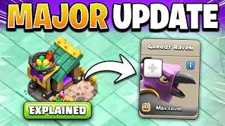 New Pet Greedy Raven & Upcoming Major Update Explained (Clash of Clans)