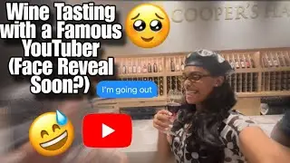 Wine 🍷 tasting with a famous YouTuber